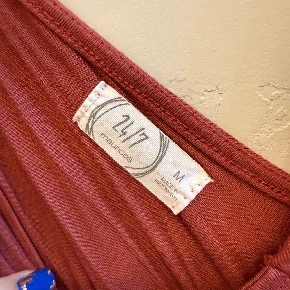 Maurices Rust Sleeveless Top - Picture 4 of 4